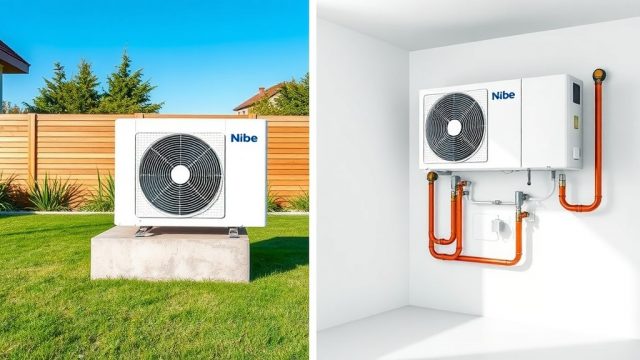 Nibe S2125: Installation in Split-Bauweise